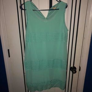 Turquoise formal dress